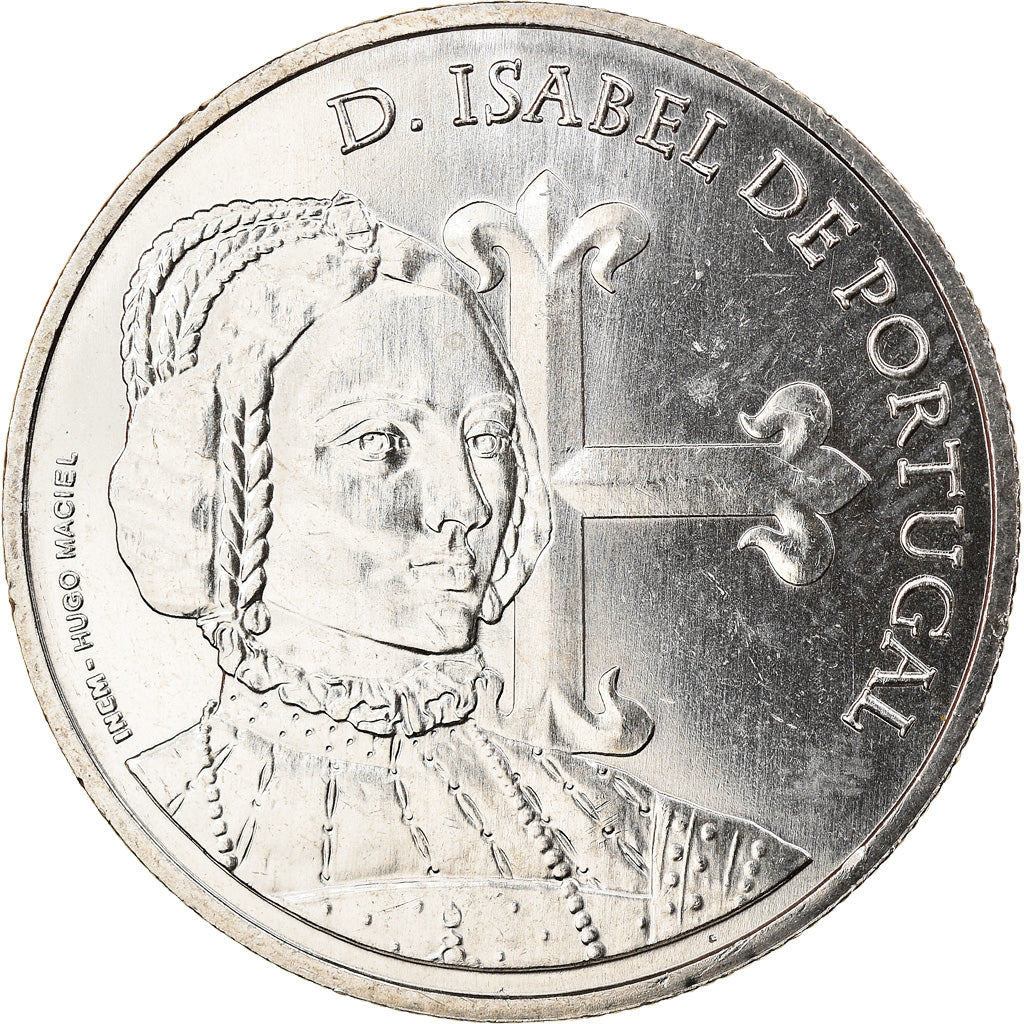 Portugal, 5 Euro, Isabelle de Portugal, 2015, SPL, Copper-nickel