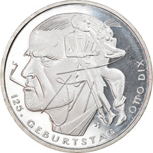 Germany, 20 Euro, 125th Anniversary of Otto Dix, 2016, MS(63), Silver