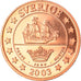 Moneta, Svezia, 2 Cents, 2003, Proof, FDC, Rame
