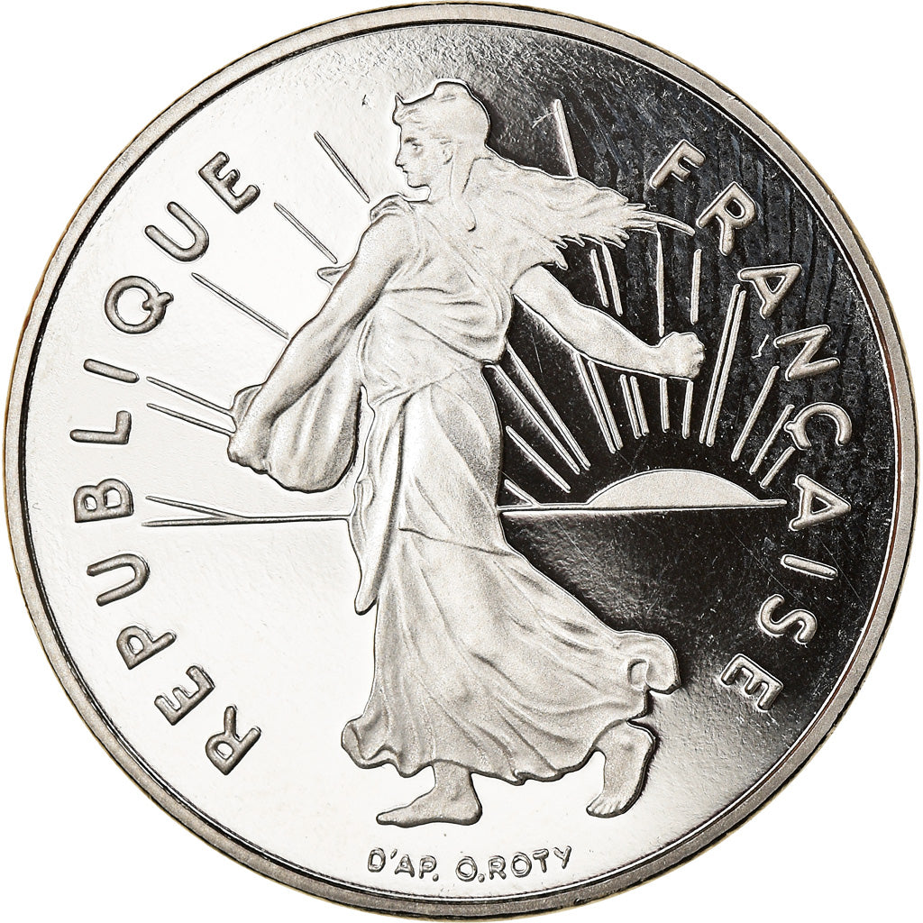 Coin, France, Semeuse, Franc, 1999, Proof, MS(65-70), Nickel, KM:925.2