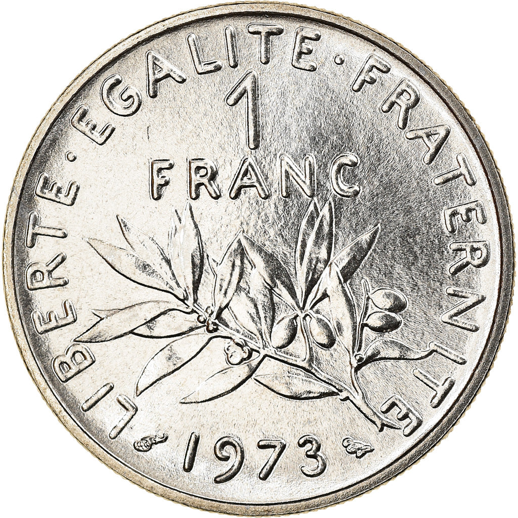 Monnaie, France, Semeuse, Franc, 1973, Paris, FDC, FDC, Nickel, Gadoury:474