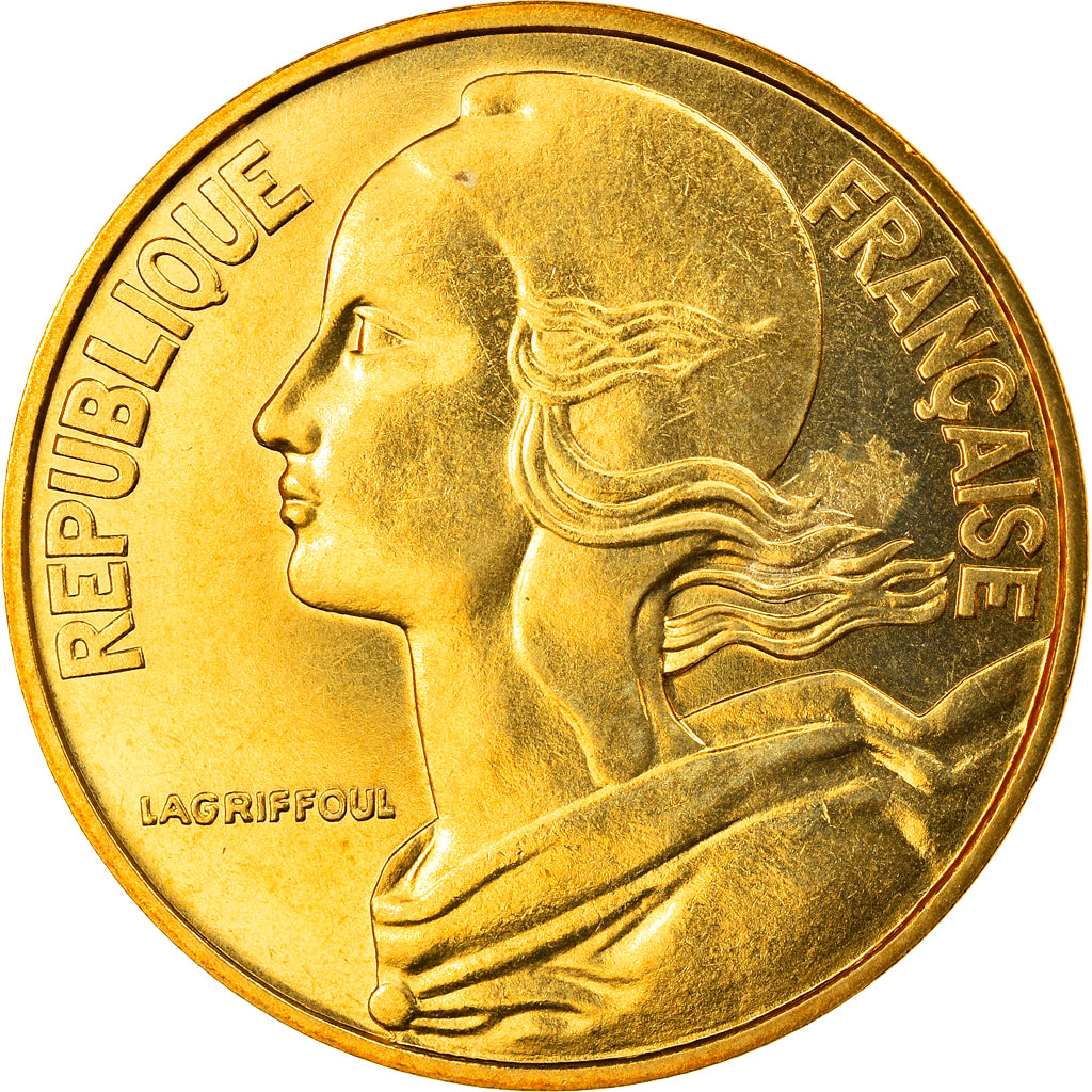 Munten, Frankrijk, Marianne, 20 Centimes, 1984, Paris, FDC, FDC