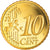 France, 10 Euro Cent, 2001, Paris, Proof, MS(65-70), Brass, KM:1285