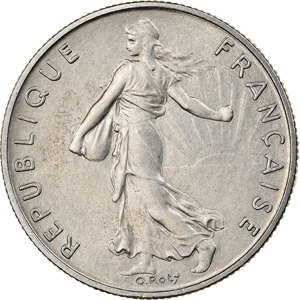 Coin, France, Semeuse, 1/2 Franc, 1976, Paris, FDC, MS(65-70), Nickel, KM:931.1