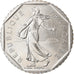 Moeda, França, Semeuse, 2 Francs, 1980, Paris, FDC, MS(65-70), Níquel