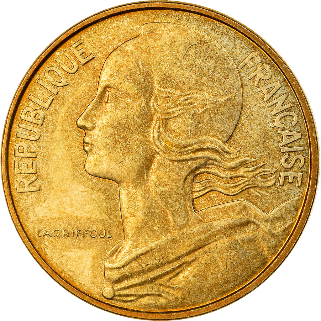 Coin, France, Marianne, 10 Centimes, 1980, Paris, FDC, MS(65-70)