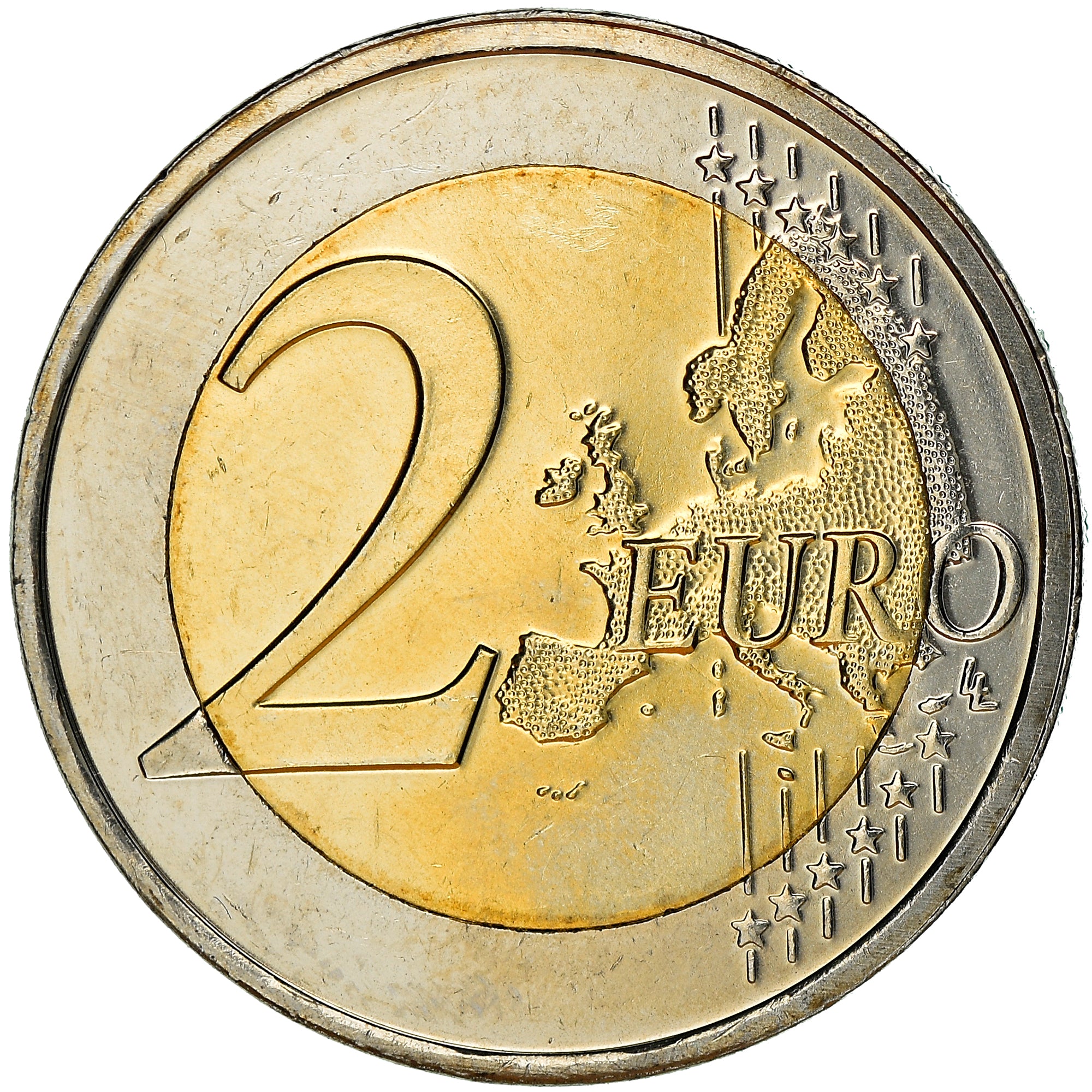 Malta, 2 Euro, 50 ans de l'indépendance, 2014, Paris, UNC, Bi-Metallic