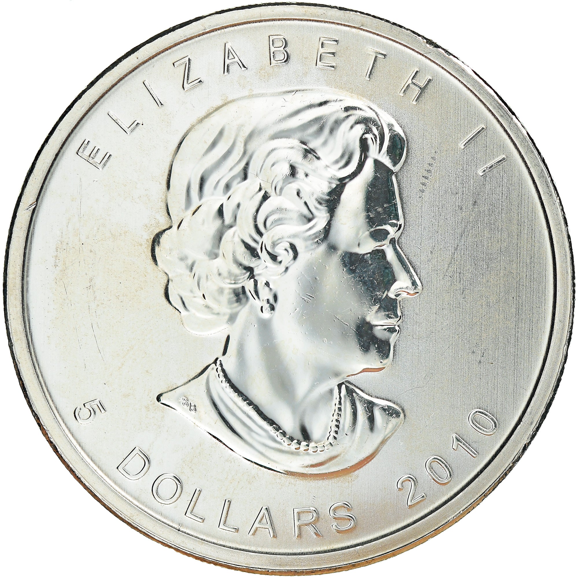 Moneta, Canada, Elizabeth II, 5 Dollars, 2010, Royal Canadian Mint, SPL+