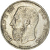 Moneta, Belgio, Leopold II, 5 Francs, 5 Frank, 1873, BB, Argento, KM:24