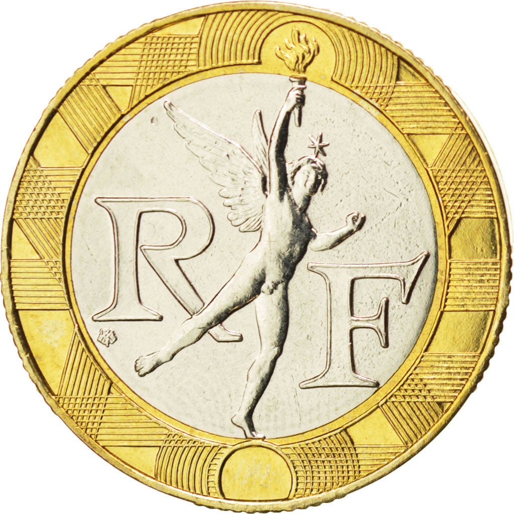 Coin, France, Génie, 10 Francs, 1999, MS(65-70), Aluminum-Bronze, KM:964.2