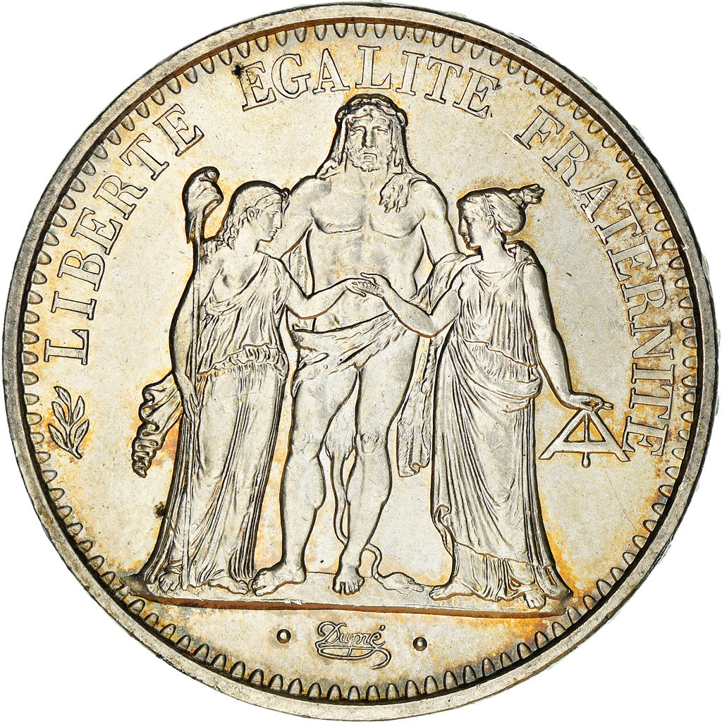 Coin, France, Hercule, 10 Francs, 1965, Paris, AU(55-58), Silver, KM:932