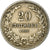 Munten, Bulgarije, 20 Stotinki, 1906, FR+, Copper-nickel, KM:26