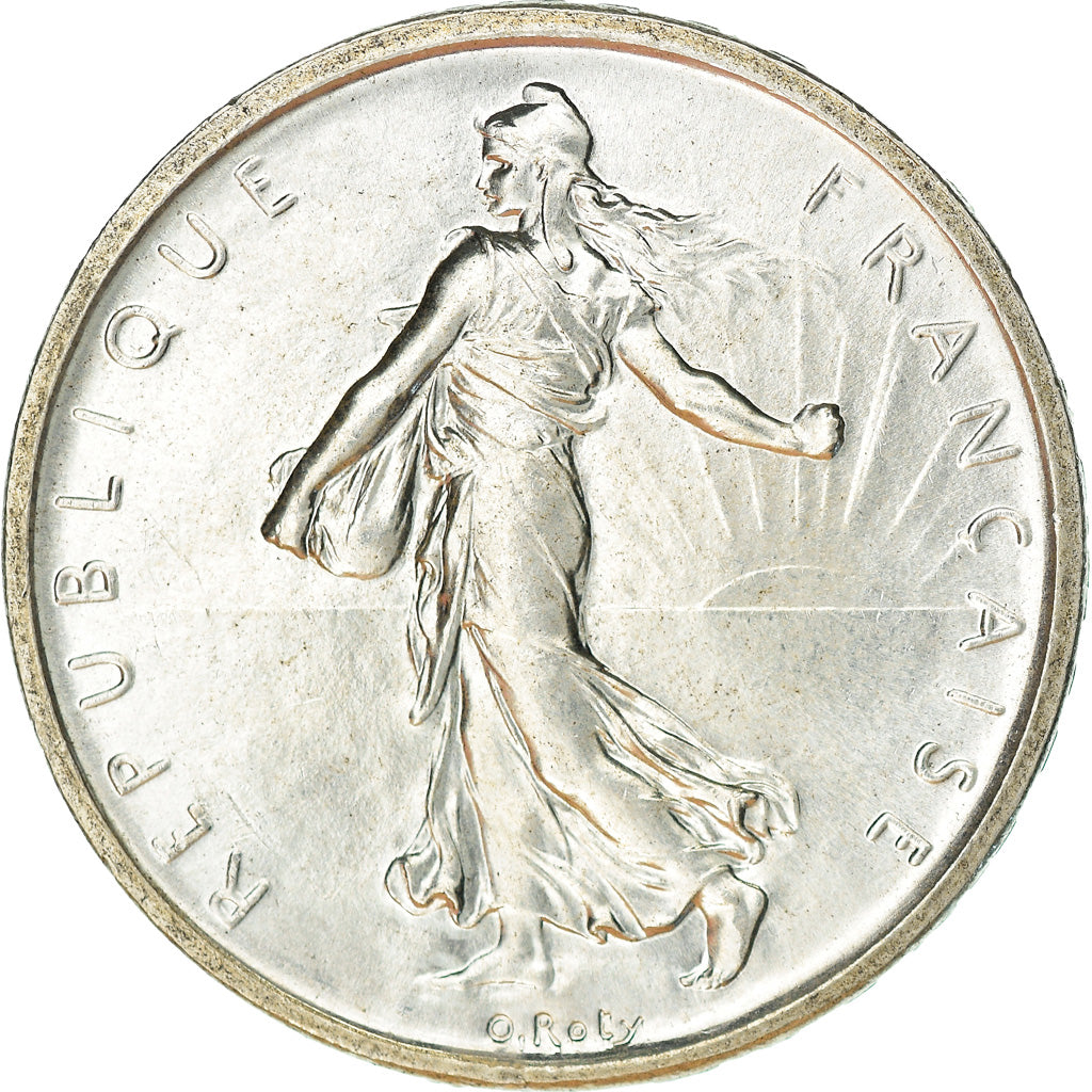 Coin, France, Semeuse, 5 Francs, 1960, MS(65-70), Silver, KM:926, Gadoury:770
