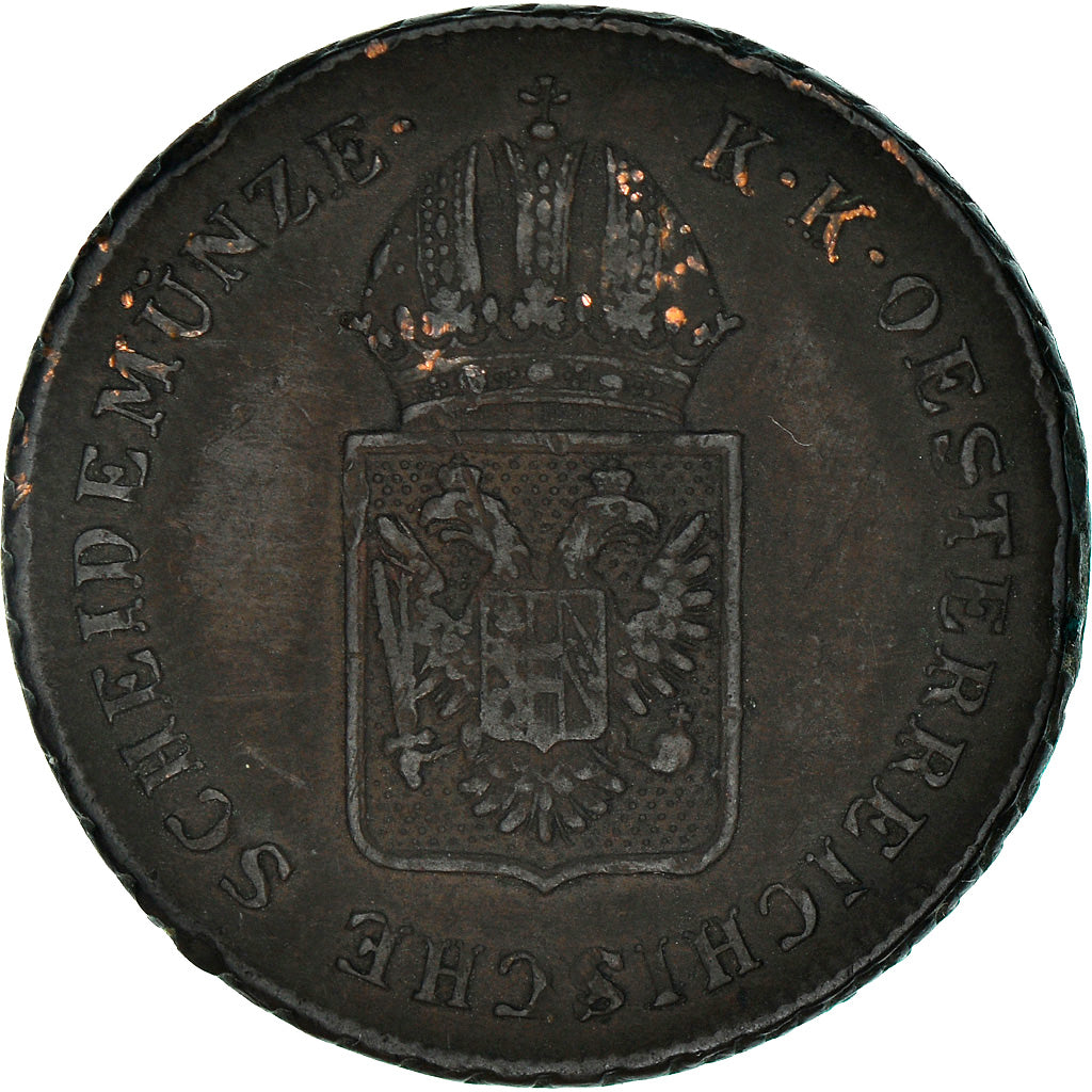 Coin, Austria, Franz II (I), Kreuzer, 1816, EF(40-45), Copper, KM:2113