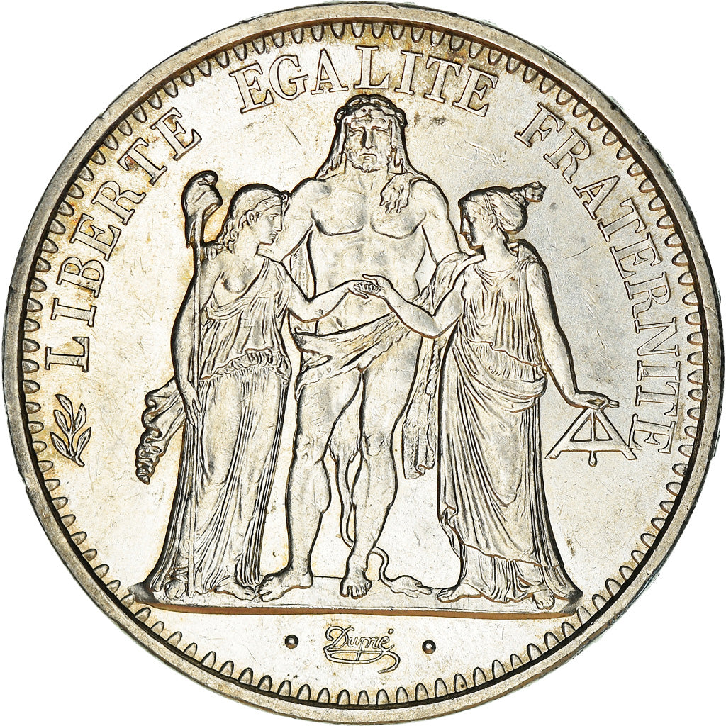 Coin, France, Hercule, 10 Francs, 1965, Paris, AU(55-58), Silver, KM:932