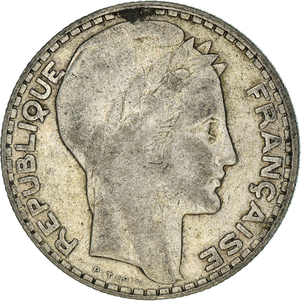 Moneta, Francia, Turin, 10 Francs, 1931, Paris, MB+, Argento, KM:878