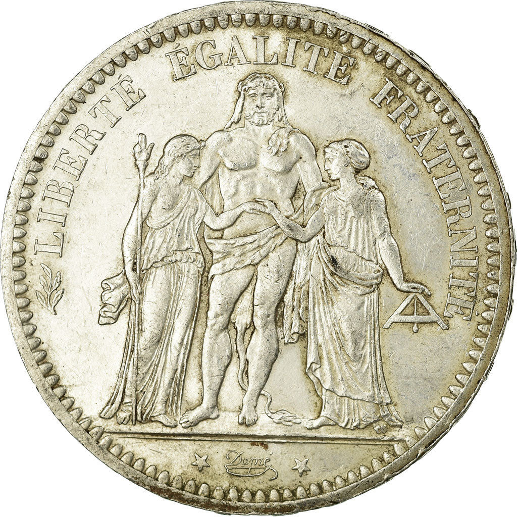 Coin, France, Hercule, 5 Francs, 1872, Paris, AU(50-53), Silver, KM:820.1