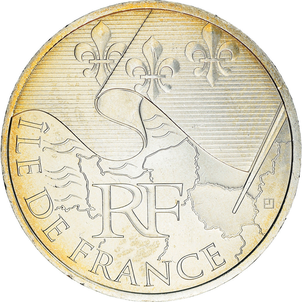 Francia, 10 Euro, 2010, Paris, SC, Plata, KM:1657