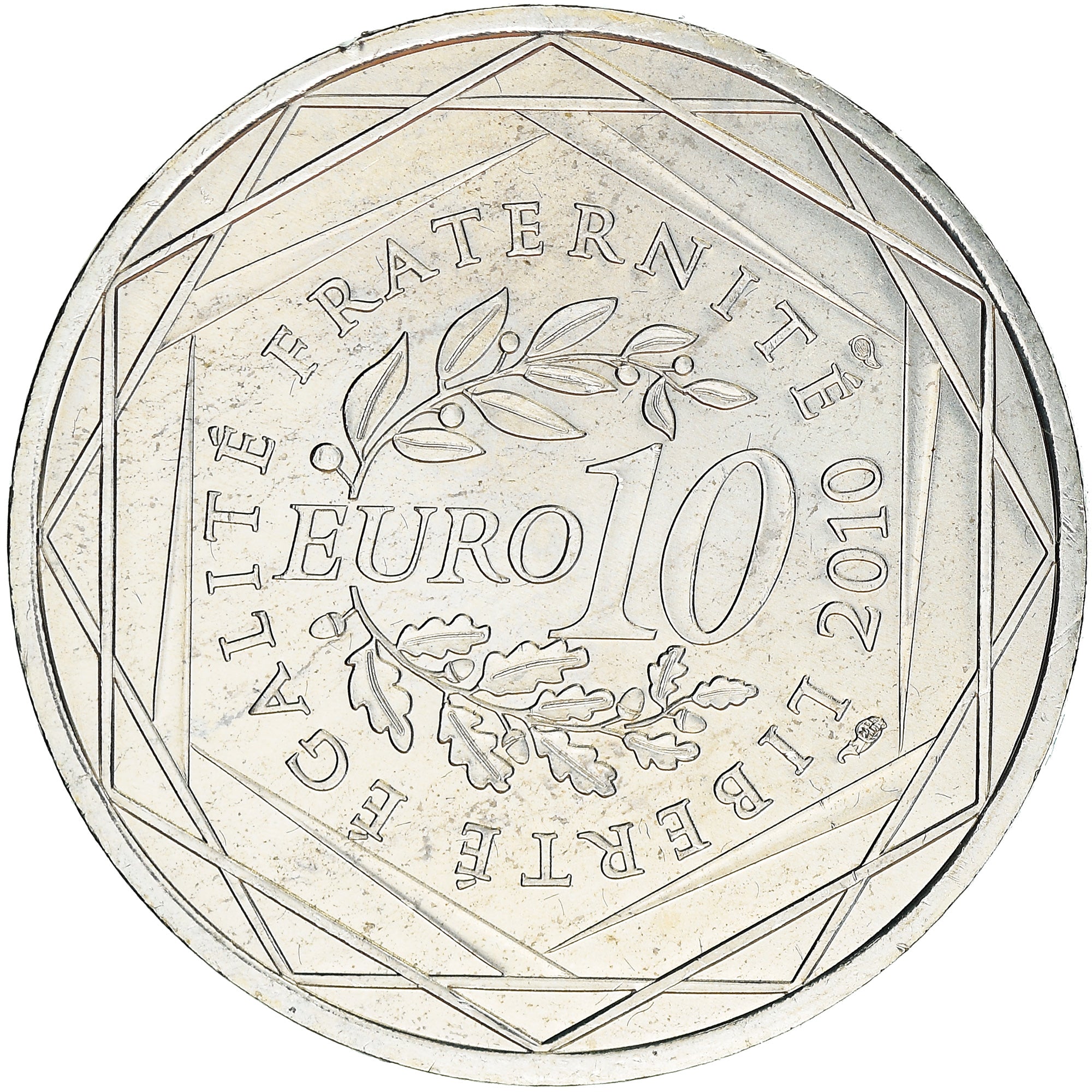 Frankreich, 10 Euro, 2010, Paris, UNZ, Silber, KM:1659