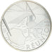 France, 10 Euro, 2010, Paris, Réunion, MS(63), Silver, KM:1669