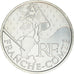 França, 10 Euro, Franche-Comté, 2010, Paris, MS(65-70), Prata, KM:1653