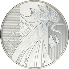 France, 10 Euro, Coq, 2014, MS(64), Silver