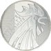 France, 10 Euro, Coq, 2014, MS(64), Silver