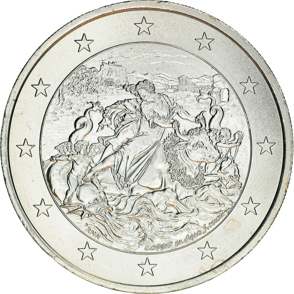 Frankreich, Medaille, 30 Euro, Centres Leclerc, Business & industry, 1996, UNZ