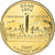 Coin, United States, Utah, Quarter, 2007, U.S. Mint, Denver, golden, MS(63)