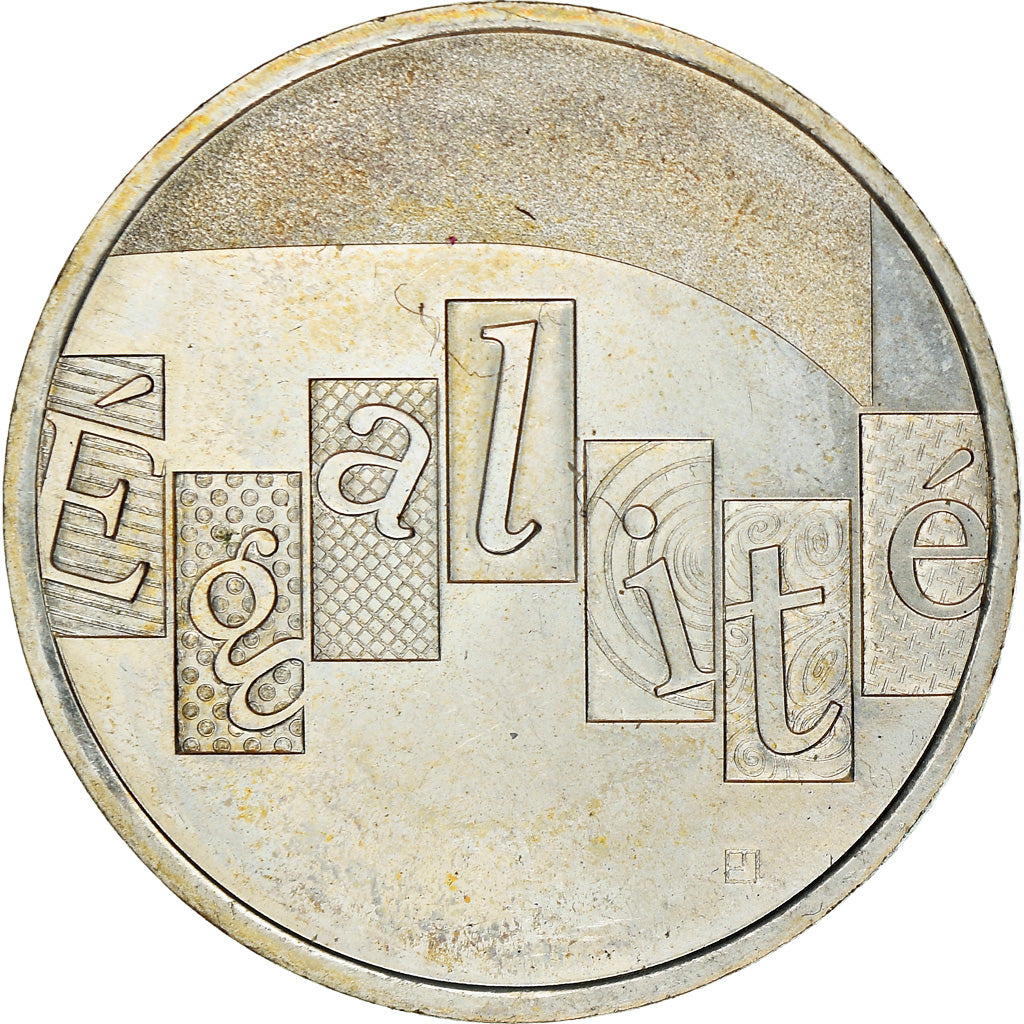 França, 5 Euro, Egalité, 2013, MS(64), Prata