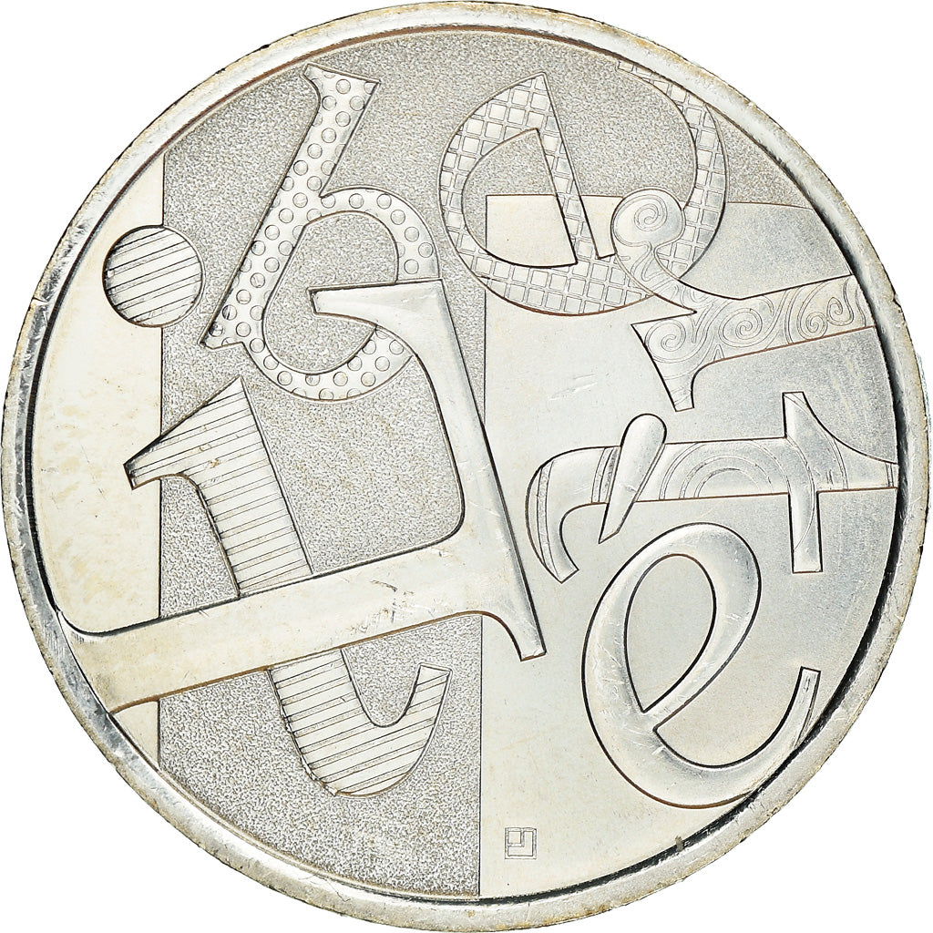 França, 5 Euro, Liberté, 2013, Paris, MS(63), Prata