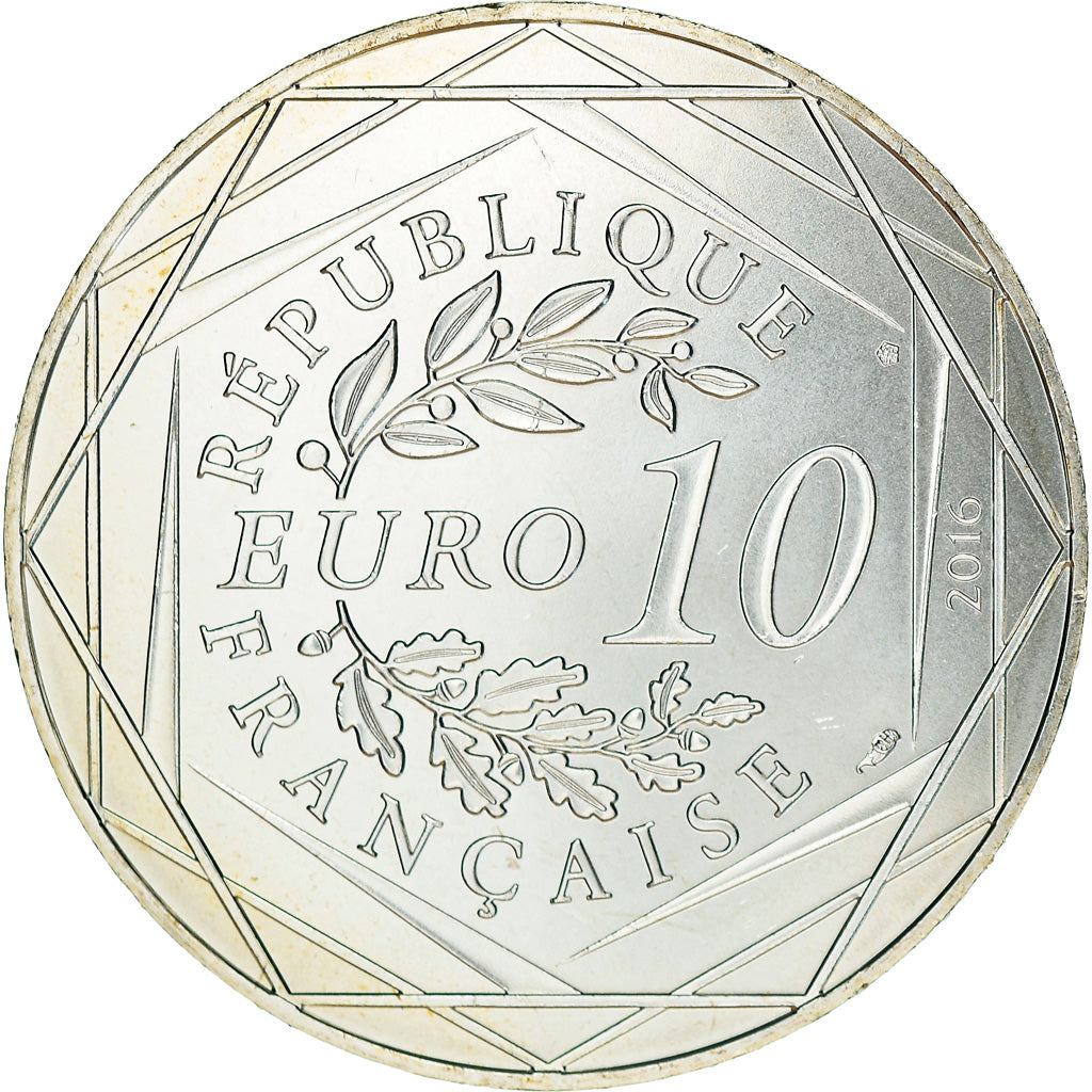 Francia, 10 Euro, Le Petit Prince No 3/24, 2016, FDC, Plata