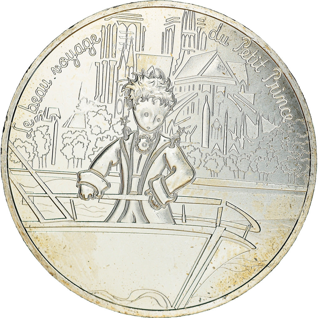Francja, 10 Euro, Le Petit Prince No 7/24, 2016, MS(65-70), Srebro
