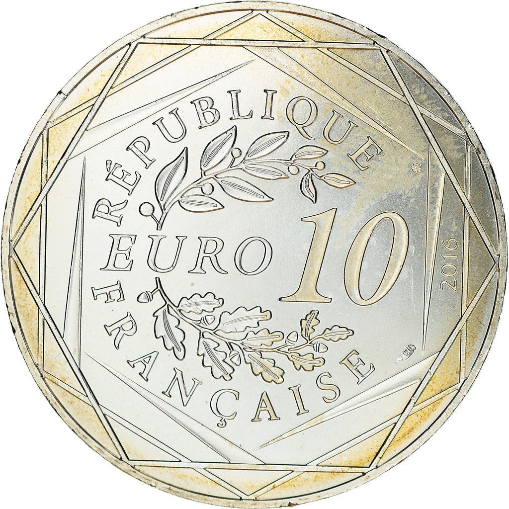 Francja, 10 Euro, Le Petit Prince No 7/24, 2016, MS(65-70), Srebro