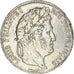 Coin, France, Louis-Philippe, 5 Francs, 1837, Rouen, VF(20-25), Silver