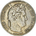 Coin, France, Louis-Philippe, 5 Francs, 1840, Bordeaux, VF(20-25), Silver
