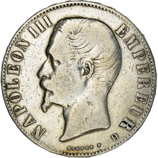 Munten, Frankrijk, Napoleon III, Napoléon III, 5 Francs, 1856, Lyon, FR+