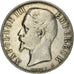 Moneda, Francia, 5 Francs, 1855, Paris, BC+, Plata, KM:782.1, Gadoury:734