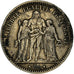 Coin, France, Hercule, 5 Francs, 1873, Bordeaux, VF(30-35), Silver, KM:820.2