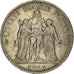 Munten, Frankrijk, Hercule, 5 Francs, 1876, Paris, FR+, Zilver, KM:820.1