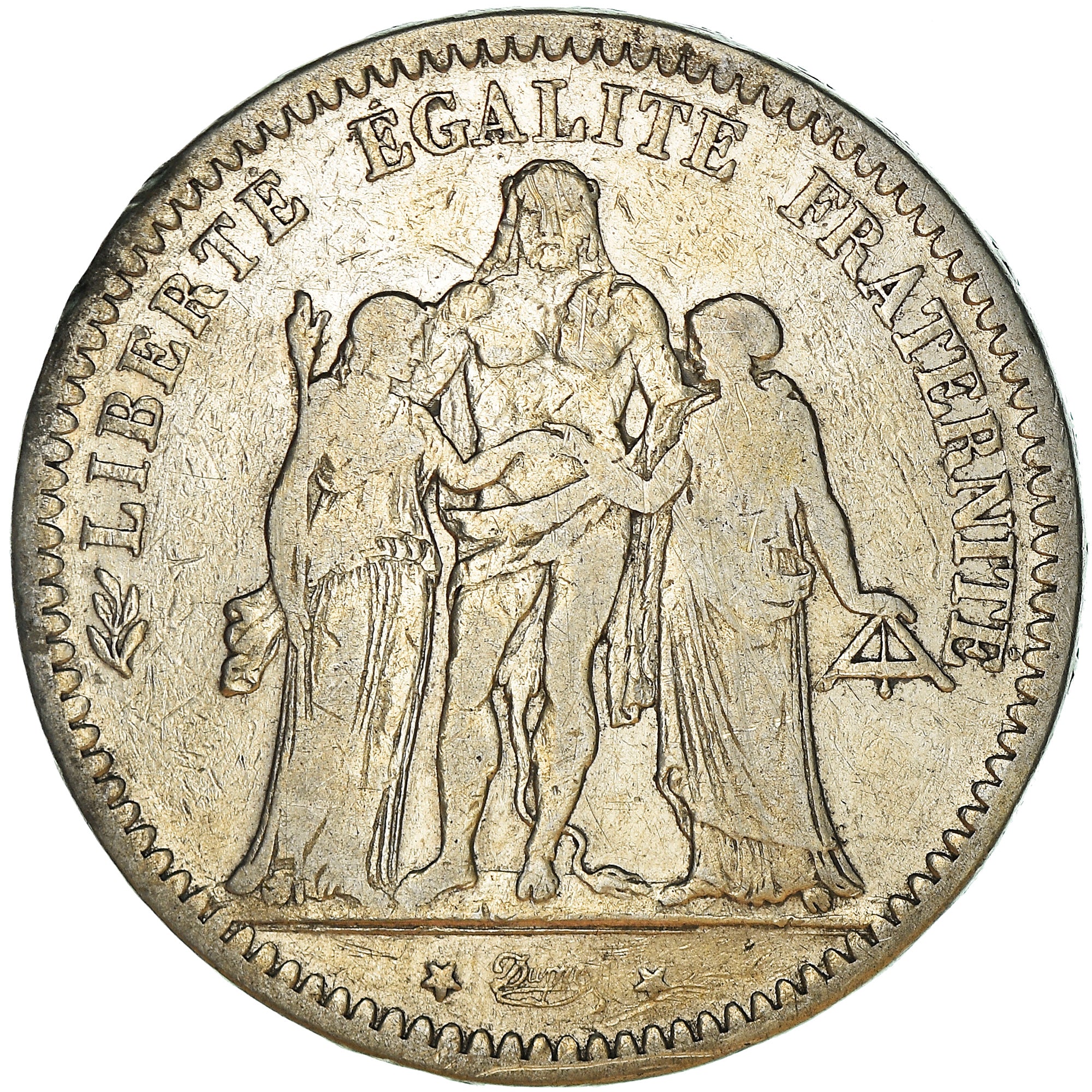 Coin, France, Hercule, 5 Francs, 1873, Paris, VF(20-25), Silver, KM:820.1