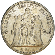 Coin, France, Hercule, 5 Francs, 1873, Paris, VF(20-25), Silver, KM:820.1
