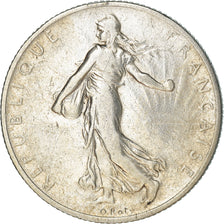 Münze, Frankreich, Semeuse, 2 Francs, 1908, Paris, S+, Silber, KM:845.1
