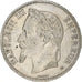Coin, France, Napoléon III, 5 Francs, 1869, Strasbourg, EF(40-45), Silver