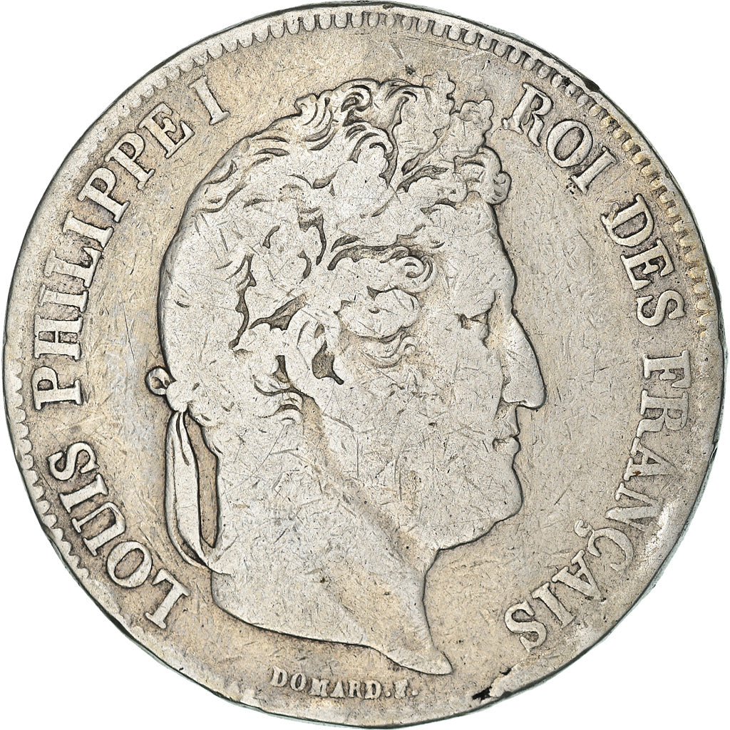 Münze, Frankreich, Louis-Philippe, 5 Francs, 1835, Lille, S, Silber, KM:749.13