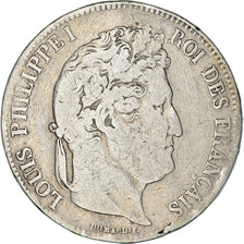 Münze, Frankreich, Louis-Philippe, 5 Francs, 1835, Lille, S, Silber, KM:749.13