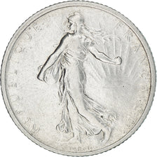 Coin, France, Semeuse, Franc, 1916, Paris, MS(63), Silver, KM:844.1, Gadoury:467