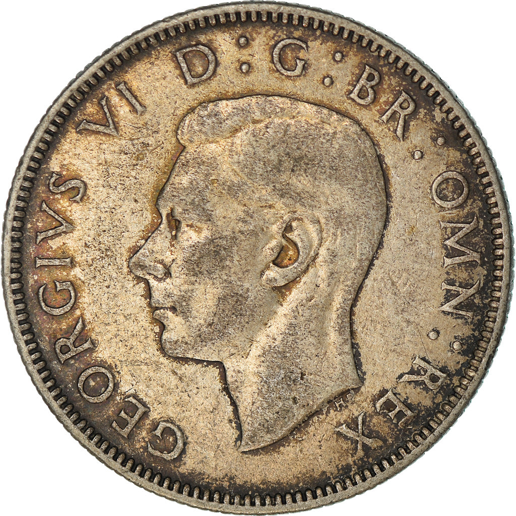 Coin, Great Britain, George VI, Florin, Two Shillings, 1941, EF(40-45), Silver