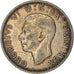 Coin, Great Britain, George VI, Florin, Two Shillings, 1941, EF(40-45), Silver