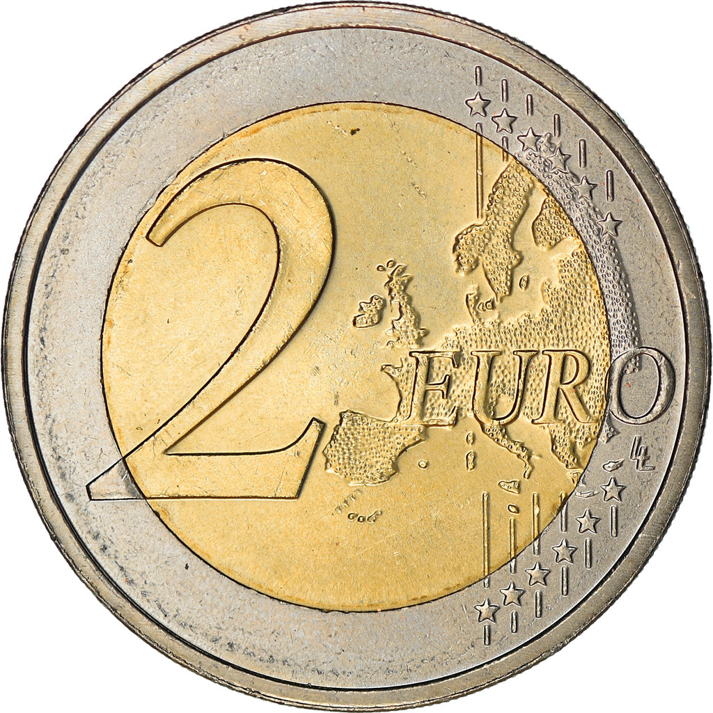 Luxembourg, 2 Euro, Grand-Duc Guillaume IV, 2012, Utrecht, MS(63), Bi-Metallic